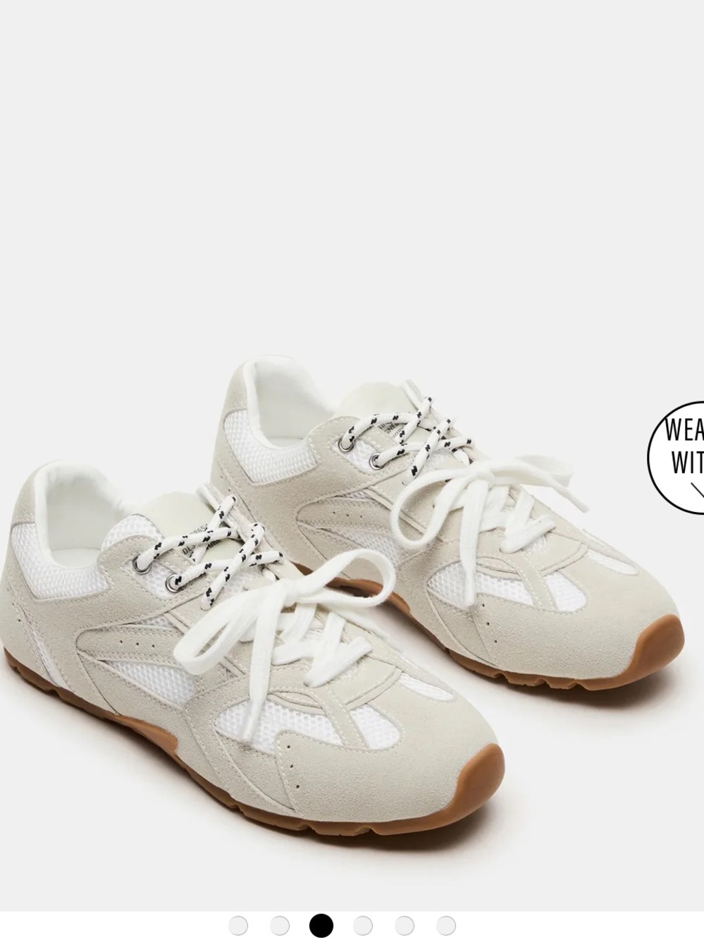 AZIEL WHITE SUEDE